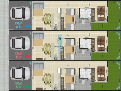 Casa para Venda, em , bairro , 2 dormit�rios, 1 banheiro, 1 su�te, 1 vaga